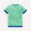 Layered Look T-shirt Pea Green/Ivory