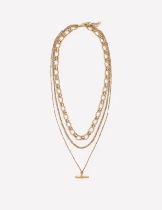 Layering Necklace Gold Colour