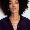 Layering Necklace Gold Colour Layering Necklace Gold Colour