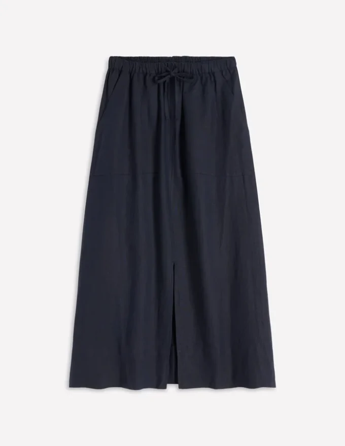 Layla Linen Skirt Navy Layla Linen Skirt Navy