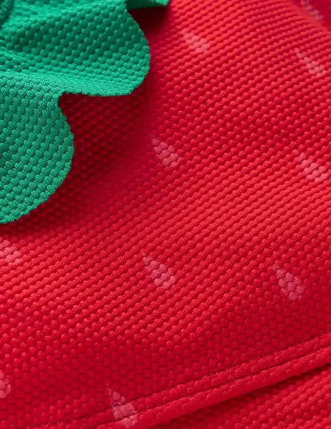 Lettice Cut Out Swimsuit Strawberry