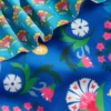 Lila One Shoulder Swimsuit Kingfisher Blue Bird Floral Lila One Shoulder Swimsuit Kingfisher Blue Bird Floral
