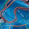 Linear Stitch T-shirt Brilliant Blue Snorkel