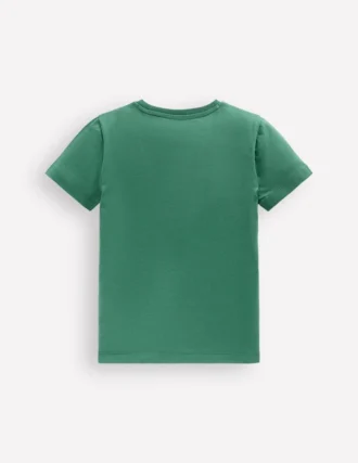 Linear Stitch T-shirt Spruce Green Dinos