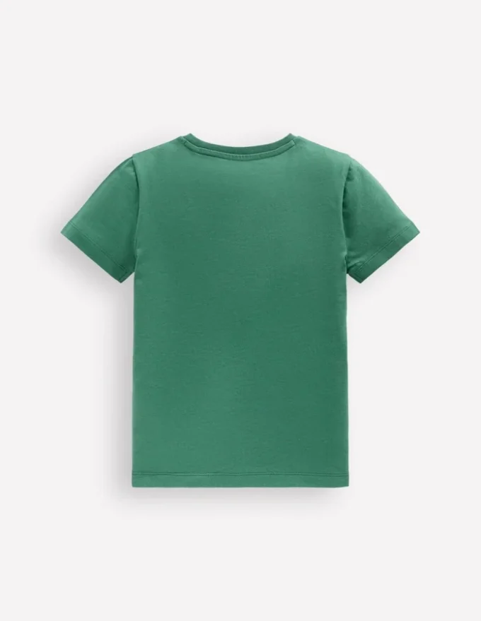 Linear Stitch T-shirt Spruce Green Dinos