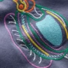 Linear Stitch T-shirt Vintage Indigo Headphones Linear Stitch T-shirt Vintage Indigo Headphones