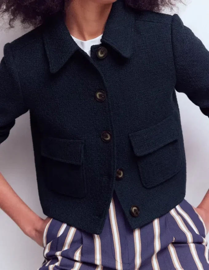 Lisburn Patch Pocket Jacket Navy Lisburn Patch Pocket Jacket Navy
