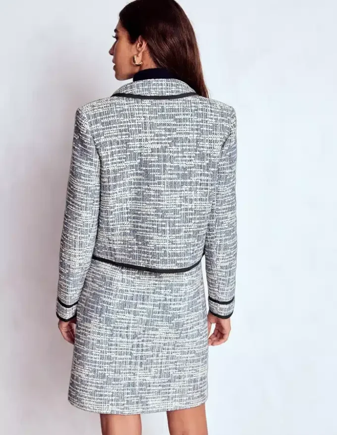 Lisburn Patch Pocket Jacket Navy Texture Lisburn Patch Pocket Jacket Navy Texture