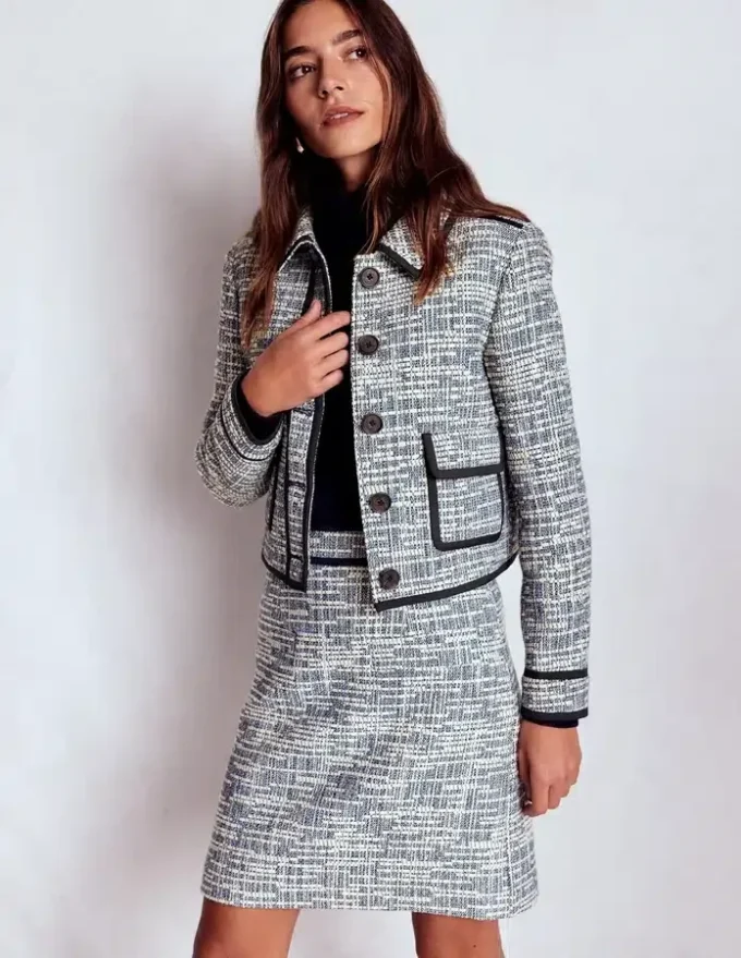 Lisburn Patch Pocket Jacket Navy Texture Lisburn Patch Pocket Jacket Navy Texture