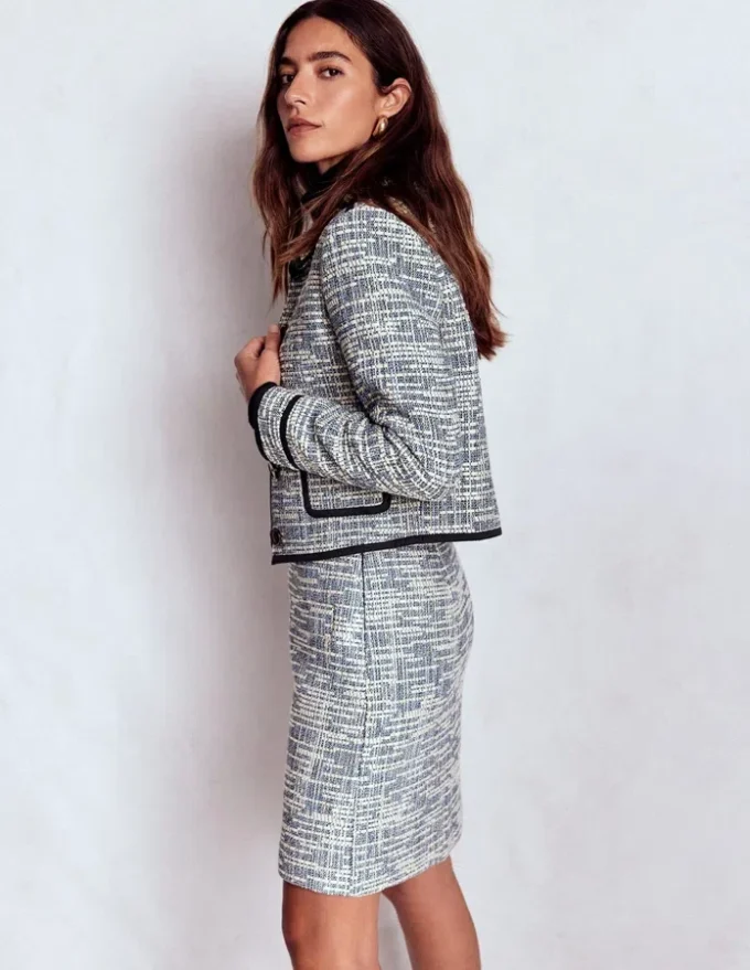 Lisburn Patch Pocket Jacket Navy Texture Lisburn Patch Pocket Jacket Navy Texture