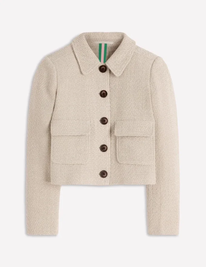 Lisburn Patch Pocket Jacket Neutral Lisburn Patch Pocket Jacket Neutral