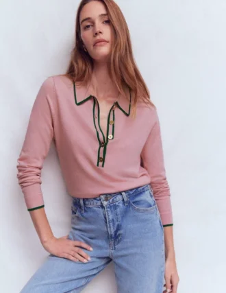 Liz Henley Jumper Lilac