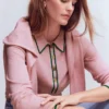 Liz Henley Jumper Lilac Liz Henley Jumper Lilac