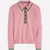 Liz Henley Jumper Lilac Liz Henley Jumper Lilac