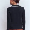 Liz Henley Jumper Navy Liz Henley Jumper Navy