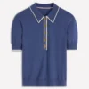 Liz Henley T-Shirt True Navy Liz Henley T-Shirt True Navy