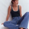 Liz Knitted Tank Navy Liz Knitted Tank Navy