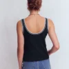 Liz Knitted Tank Navy Liz Knitted Tank Navy