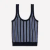 Liz Knitted Tank True Navy Stripe Liz Knitted Tank True Navy Stripe