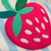 Logo Rash Vest Set Blue Strawberry Patch Logo Rash Vest Set Blue Strawberry Patch