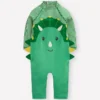 Logo Sun Safe Surfsuit Aloe Green Dino Logo Sun Safe Surfsuit Aloe Green Dino