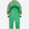 Logo Sun Safe Surfsuit Aloe Green Dino Logo Sun Safe Surfsuit Aloe Green Dino