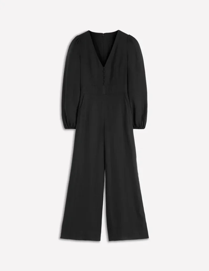 Lola Linen Jumpsuit Black Lola Linen Jumpsuit Black