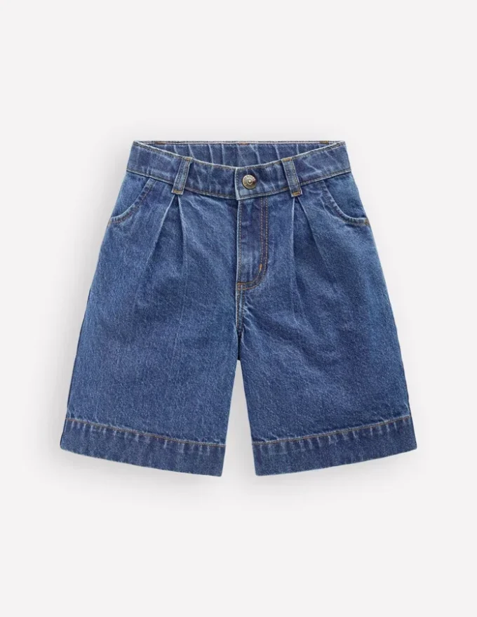 Long Denim Shorts Mid Vintage Denim Long Denim Shorts Mid Vintage Denim