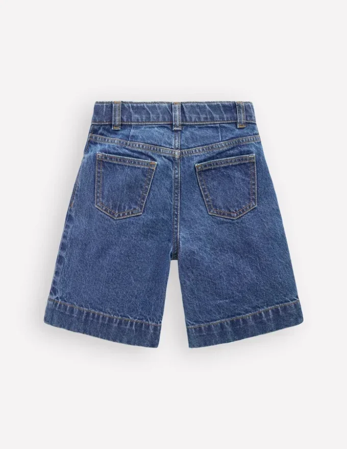 Long Denim Shorts Mid Vintage Denim Long Denim Shorts Mid Vintage Denim