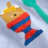 Long Sleeve Appliqué T-Shirt Light Blue Dippy Egg