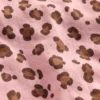 Long Sleeve Pointelle Top Vintage Pink Leopard
