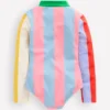 Long-sleeved Swimsuit Hotpotch Stripe