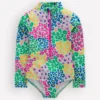 Long-sleeved Swimsuit Multi Leopard