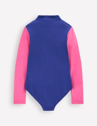 Long-sleeved Swimsuit Rainbow Heart