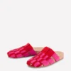 Loretta Multi Strap Clog Pink/Red