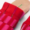 Loretta Multi Strap Clog Pink/Red