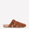 Loretta Multi Strap Clog Tan