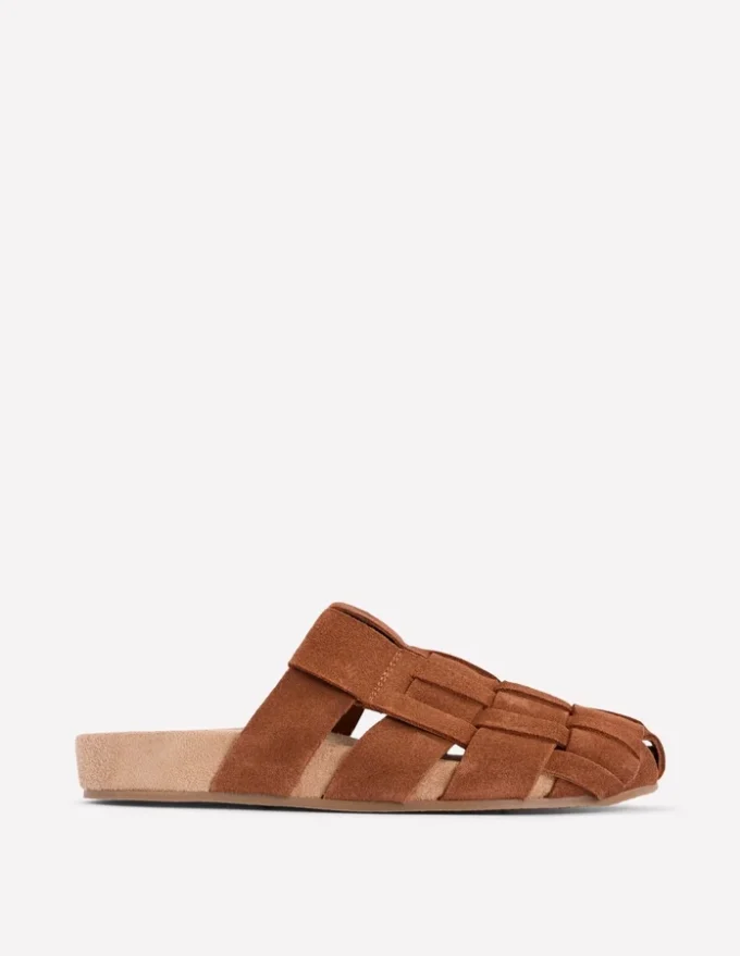 Loretta Multi Strap Clog Tan