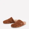 Loretta Multi Strap Clog Tan