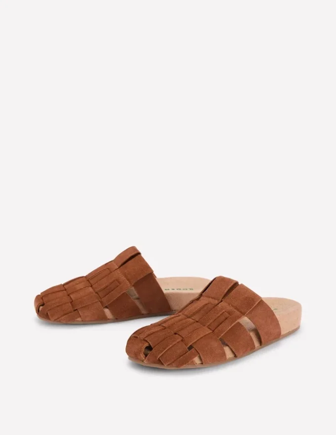 Loretta Multi Strap Clog Tan