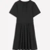 Louisa Short Jersey Dress Black Louisa Short Jersey Dress Black