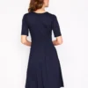 Louisa Short Jersey Dress Navy Louisa Short Jersey Dress Navy