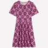 Louisa Short Jersey Dress Pink Lemonade, Bloom Mosaic Louisa Short Jersey Dress Pink Lemonade, Bloom Mosaic