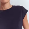 Louisa Slub T-Shirt Navy Louisa Slub T-Shirt Navy
