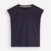 Louisa Slub T-Shirt Navy Louisa Slub T-Shirt Navy