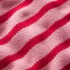 Lucy Chunky Cotton Sweater Pink/ Red Lucy Chunky Cotton Sweater Pink/ Red