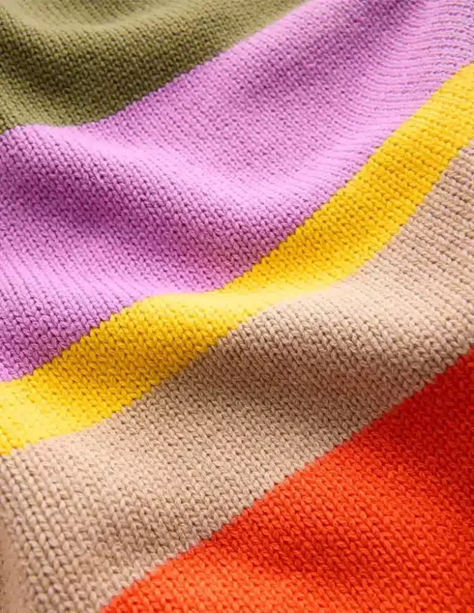 Lucy Cotton Vest Multi, Rainbow Lucy Cotton Vest Multi, Rainbow