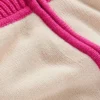 Lucy Half-zip Sweater Warm Ivory, Red Lucy Half-zip Sweater Warm Ivory, Red