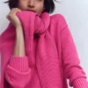 Lucy Oversized Cotton Jumper Pink Peony Lucy Oversized Cotton Jumper Pink Peony