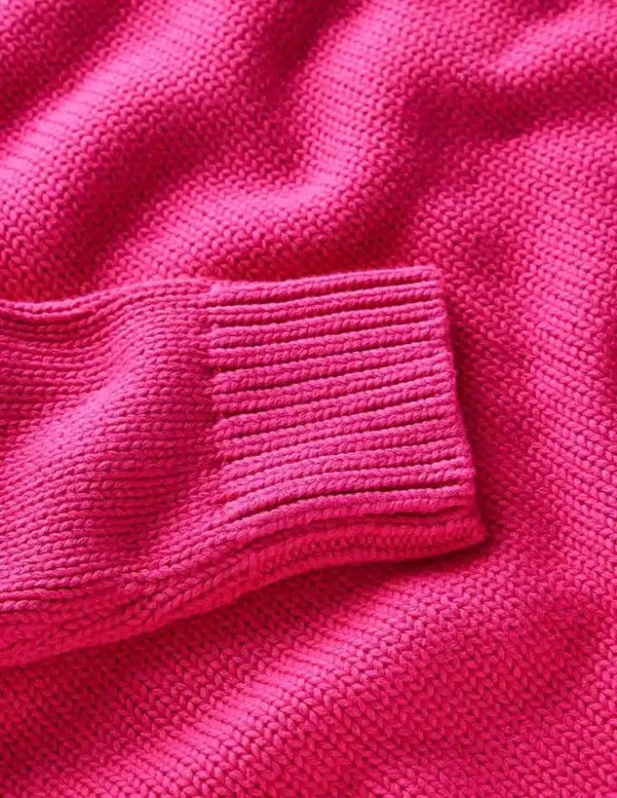 Lucy Oversized Cotton Jumper Pink Peony Lucy Oversized Cotton Jumper Pink Peony